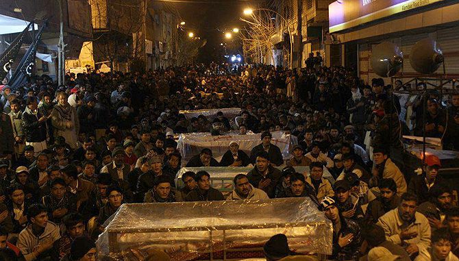 Protests halted after MWM announced burying the dead